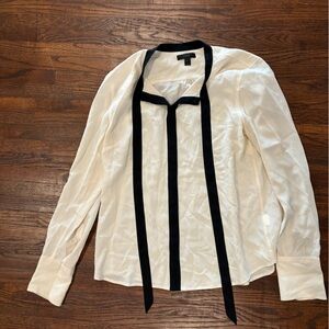 J Crew Sheer Blouse Size 6